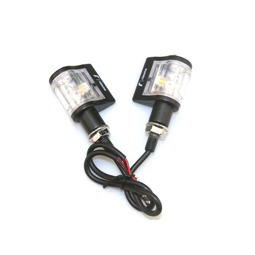 Clignotant Universel De Moto Pour Rizoma Indicateur Led, 12v, 8mm, En Alliage D'aluminium, Noir, Avec Boîte - 21mtcd0513a00260