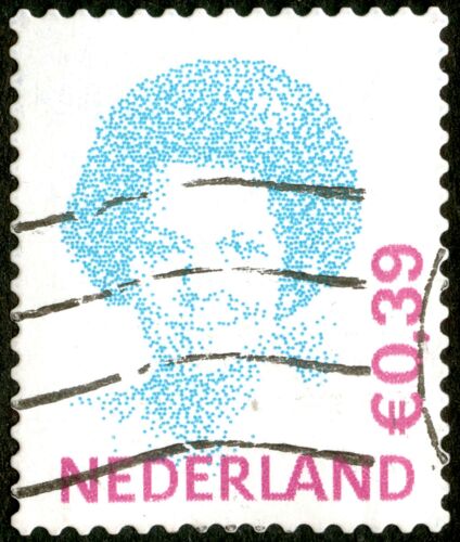 Timbre Oblitéré Nederland E 0.39