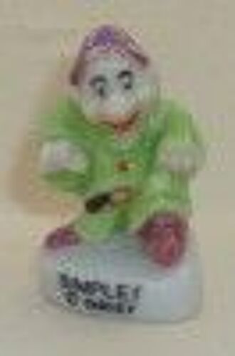 Fève Brillante Disney =  Série Blanche Neige Et Les 7 Nains : Simplet