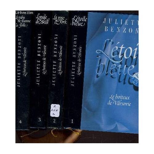 Le Boiteux De Varsovie - Tome 1 : L'etoile Bleue - Tome 2 : La Rose D'york - Tome 3 : L'opale De Sissi - Tome 4 :Le Rubis De Jeanne La Folle.
