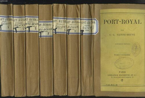 Port-Royal. En 7 Tomes.