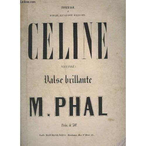 Celine - Valse Brillante Pour Piano.