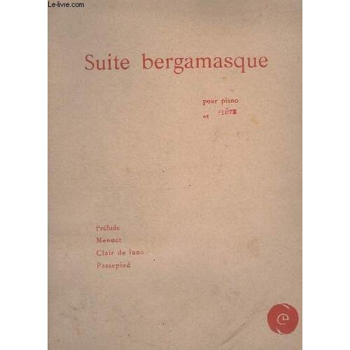 Clair De Lune - Suite Bergamasque Pour Piano Et Violon.