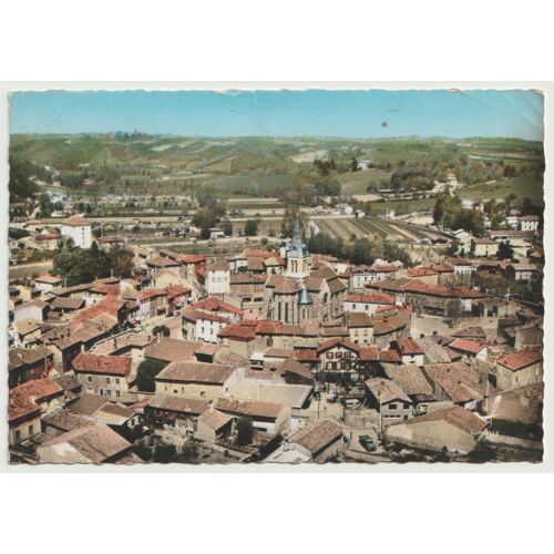 Carte Postale En Avion Au-Dessus De...I K - Brignais , Rhône, Le Centre, 1970