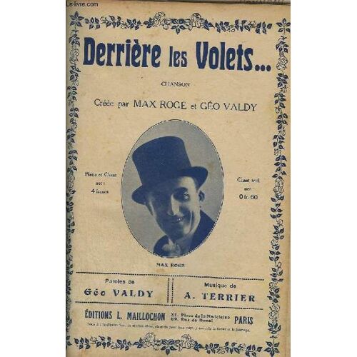 Derriere Les Volets - Chant.