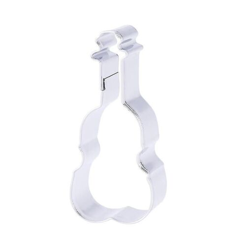 Stainless Steel Cookie Cutter Mold Guitar Shape Diy Chocolate Moulds Baking Mould For Cake Fondant Chocolate (Guitar 2)