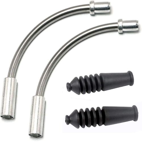 Bike V Brake Noodle Cable Guide Pipe Rubber Boots Set Mtb Mountain Bicycle Accessories/Bl