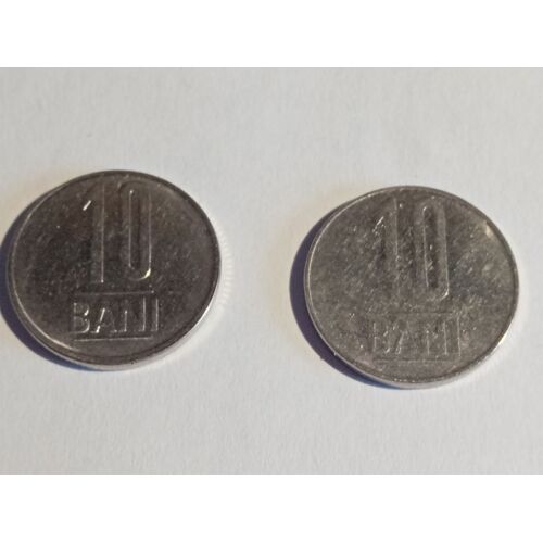 2 Pièces De Roumanie De 10 Baní
