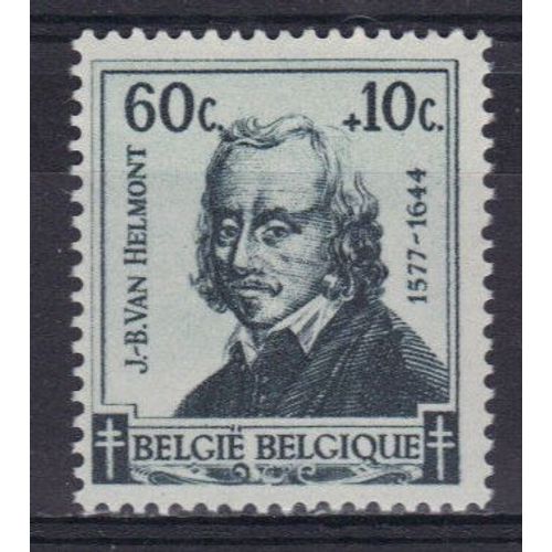 Belgique 1942 : Au Profit D'oeuvres Antituberculeuses : J.B. Van Helmont - Timbre Neuf **