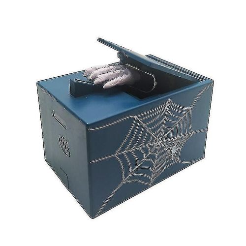 Halloween Money Stealing Tricks Ghost Hand Piggy Bank Toy With Music Battery Powered Automatic Stealing Coin Box