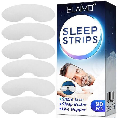 Bandes De Sommeil Bande Buccale De Sommeil Anti-Ronflement Patch Bouche Fermée 
