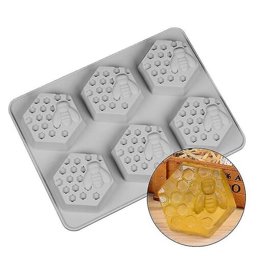 Diy Cake Baking Mould Silicone Sweet Cupcake Chocolate Making Mold Bee Pattern