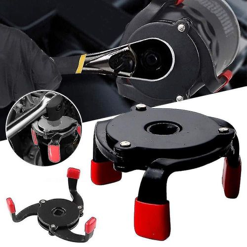 Clé à filtre à huile universelle 3 mâchoires réglables Moteur à huile de voiture Outils de retrait