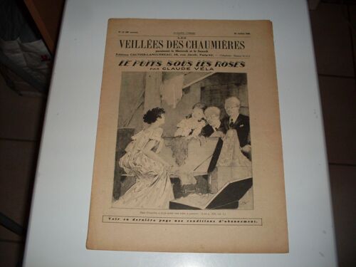 Les Veillees Des Chaumieres  N° 42 : Le Puit Sous Les Roses De Claude Vela