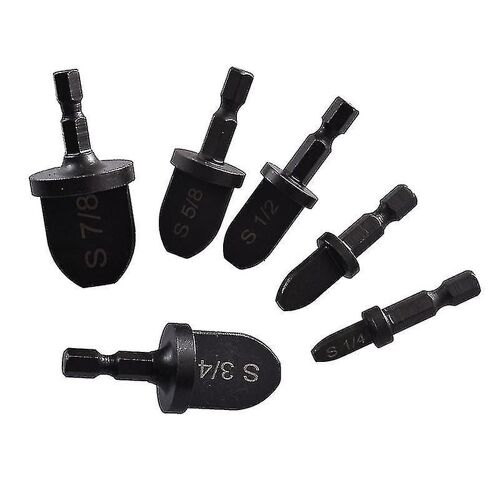 Expanseur électrique Poignée hexagonale Noir Imperial Copper Pipe Expander Set Air Conditioning Copper Pipe Expander (1set (6pcs))