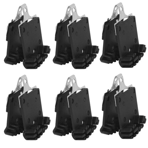 6x Plaquettes De Frein À Disque Hydraulique Frein Métal Refroidissement Fin Glace Tech Pour Xtr Slx Deore Pour Vtt A