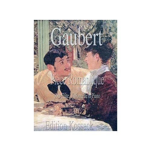 Pièce Romantique Pour Flûte, Violoncelle Et Piano