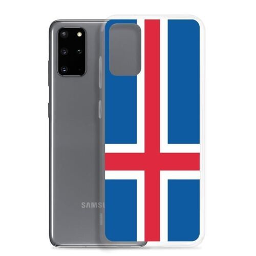 Coque Téléphone Drapeau De L'islande Samsung Galaxy S21 Ultra