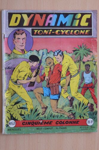Dynamic Toni-Cyclone N°63 Mensuel Récit Complet Cinquième Colonne  63