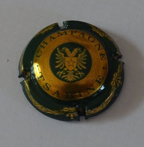 Capsule Champagne Tsarine Vert Et Or