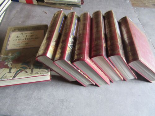 8 Vol De Andre Castelot Alain Decaux Histoire De La France Et Des Francais Au Jour Le Jour Edition Perrin 1976