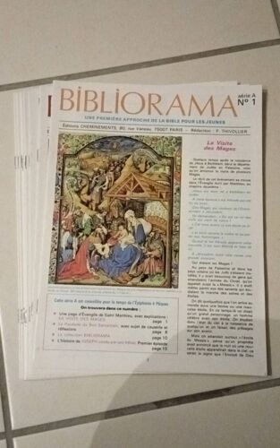 Bibliorama Série A 8 Fascicules (1 À 8)