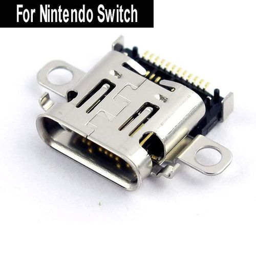 Connecteur De Charge Pour Nintendo Switch Lite Prise De Chargeur D'alimentation Type-C Port S6 100% D'origine