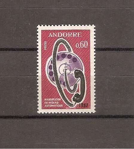 Andorre - Yt 182 - Reseau Telephonique