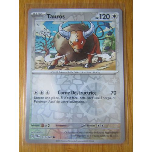 Tauros - Reverse - 112/142 - Couronne Stellaire