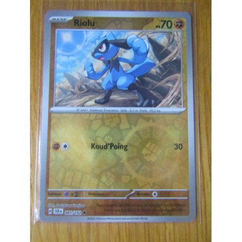 Riolu - Reverse - 081/142 - Couronne Stellaire