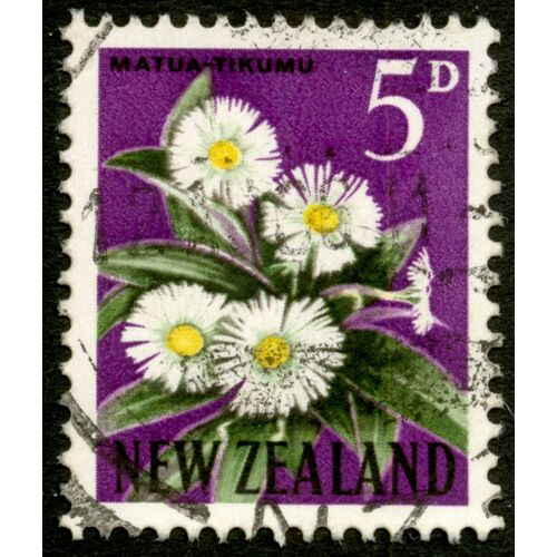Timbre Oblitéré New Zealand, Matua-Tikumu, 5d