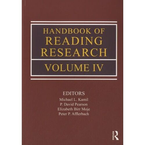 Handbook Of Reading Research, Volume Iv
