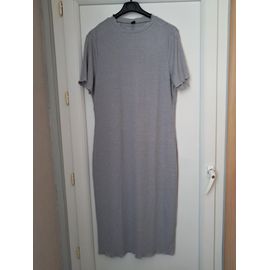 Robe Neuve Taille 42-44 Maille Légère Gris
