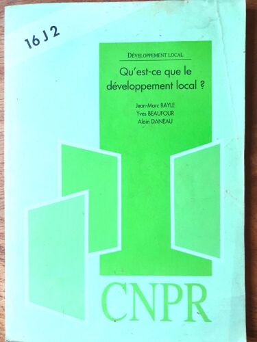 Qu'est-Ce Que Le Développement Local ? - Cnpr