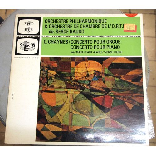 C. Chaynes Concerto Pour Orgue / Concerto Pour Piano
