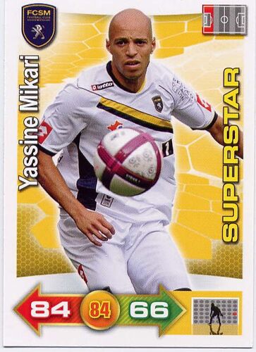 Carte Panini Adrenalyn Xl Foot - 2011-2012- Yassine Mikari - Fc Sochaux Montbeliard