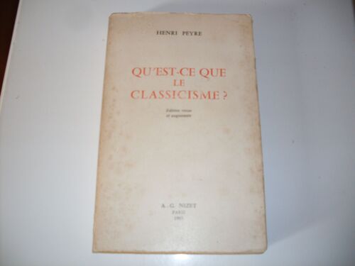 Qu'est Ce Que Le Classicisme?