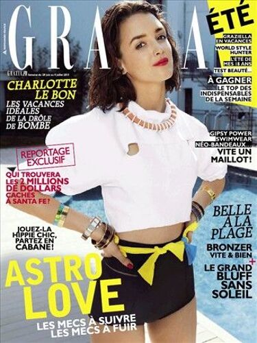 Grazia 00197 : Charlotte Le Bon/Grégory Fitoussi/Eva Longoria/Henry Cavill/Elodie Frégé
