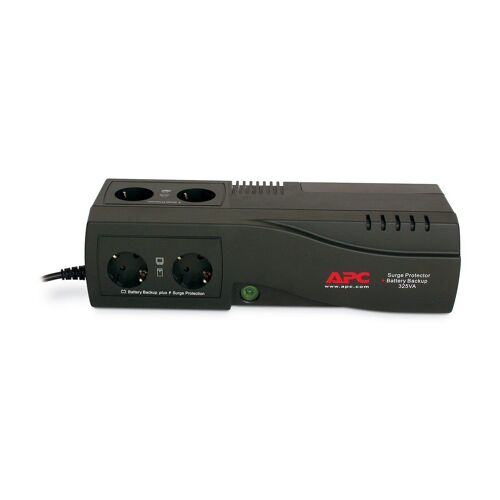 APC SurgeArrest + Battery Backup 325VA - Onduleur - CA 230 V - 325 VA - connecteurs de sortie : 4 - Allemagne - Charbon