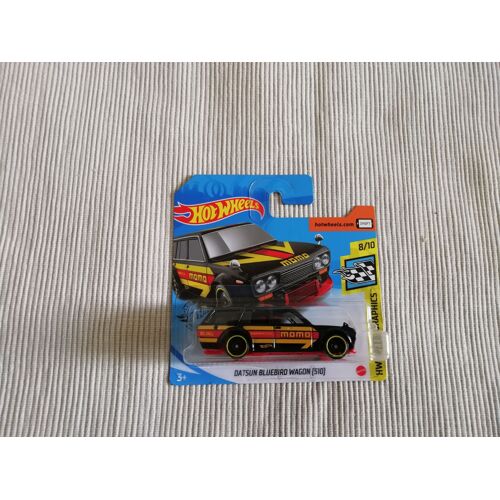 Voiture Datsun Bluebird Wagon (510) 1/64 3 Inches-Hot Wheels