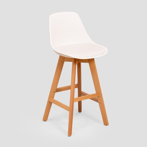Tabouret Haut Nordic Édition Blanc ?65 cm
