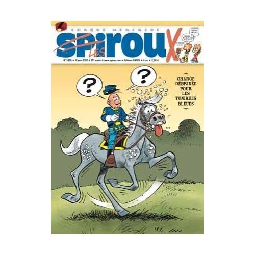 Spirou 3879 3879 Charges Debridees Pour Les Tuniques Bleues