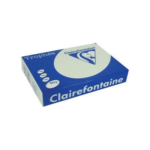 Clairefontaine Trophée - Papier Teinté - Vert Pâle - A4 (210 X 297 Mm) - 80 G/M² - 500 Feuille(S)