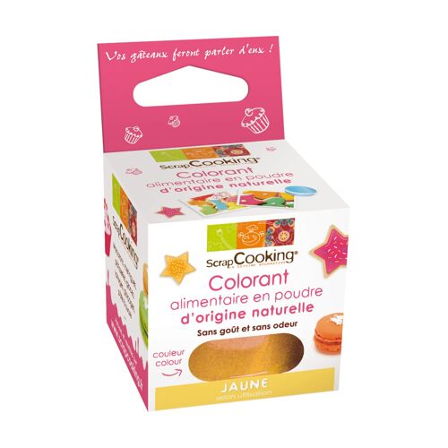 Colorant Alimentaire (Naturel) Jaune !!!! Dluo Dépassée