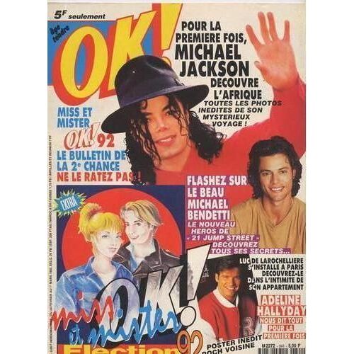 Ok 841 Adeline Hallyday Tina Turner Benny B Roch Voisine Francis Huster Michael Douglas