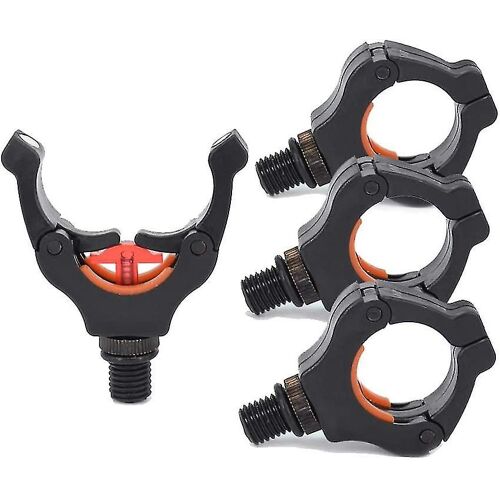 Fishing Rod Holder - Ideal For Carp Fishing - For Rod-Pod - Magnetic Closure To Support The Rod - Set Of 4 Pieces