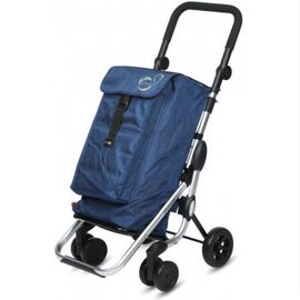 Playmarket - Poussette De Marché 4 Roues 40l Bleu - 24910c217