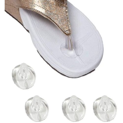 5 Paires De Protecteurs D'orteils En Silicone Pour Sandales Transparentes Sandales Ongs Coussin