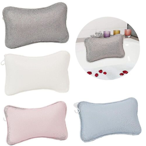 Spa Oreiller Cou 3D Mesh Baignoire Oreiller Coussin Antidérapant Baignoire Spa Oreiller