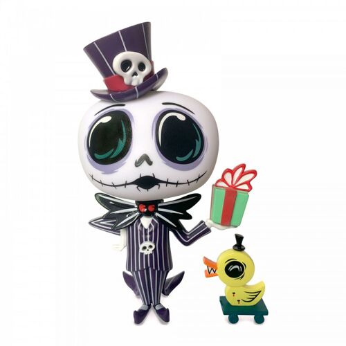 The World Of Miss Mindy Jack Skellington Vinyl With Present Figurine